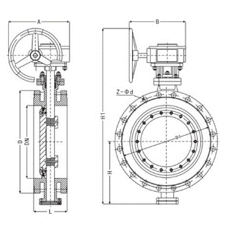 BD343H保溫蝶閥 BD343H保溫蝶閥