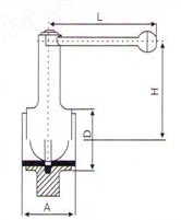 D71X衛生級對夾蝶閥 D71X衛生級對夾蝶閥
